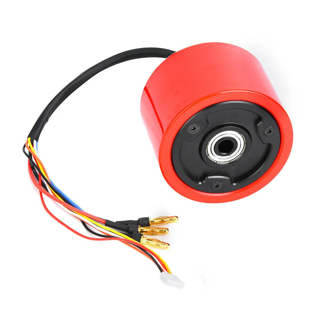 70mm PU Electric Hub Motor Wheel for DIY Projects 150W Power Suitable for Scooters and Longboards with Hall Sensor