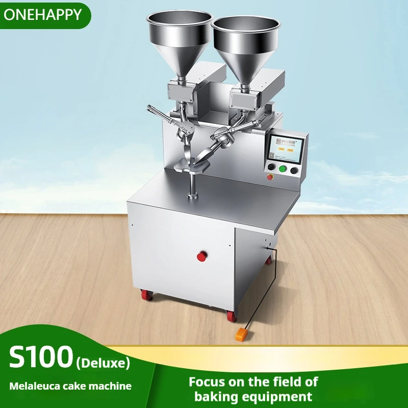 Fully automatic cake crust machine, crepe cake cream spreading machine, durian crepe jam spreading machine, crepe cake machine