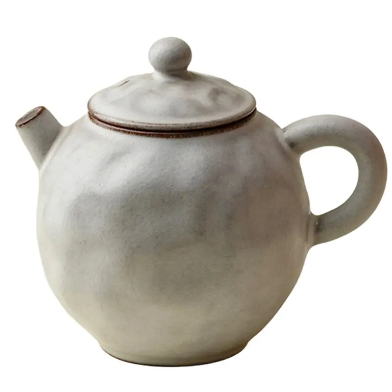 

Best-Tea Infuser Pot 150Ml Hammer Patterned Design With Filter, Tea Brewing Kettle Drinkware Decoration Craft