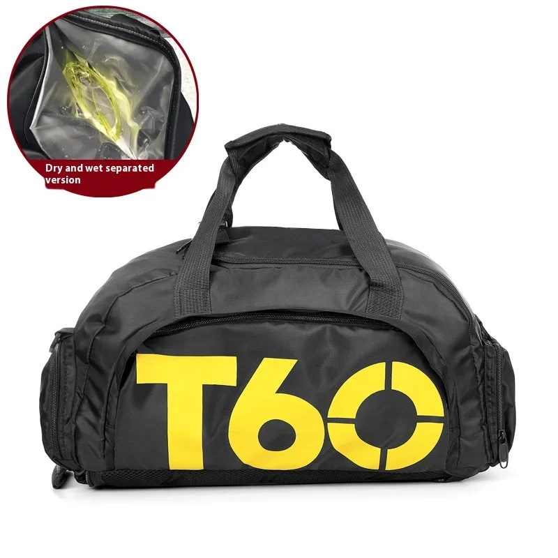 Saco de ginásio à prova dwaterproof água saco de fitness esporte das mulheres dos homens saco de fitness ao ar livre sacos portáteis ultraleve yoga esportes grande mochila viagem