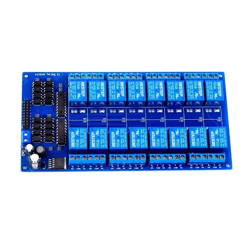 

5V 12V 16 Channel Relay Module Smart Expansion Board W/ Optical Coupler Control Wifi Relay Output 16-way Relay Modul for Arduino