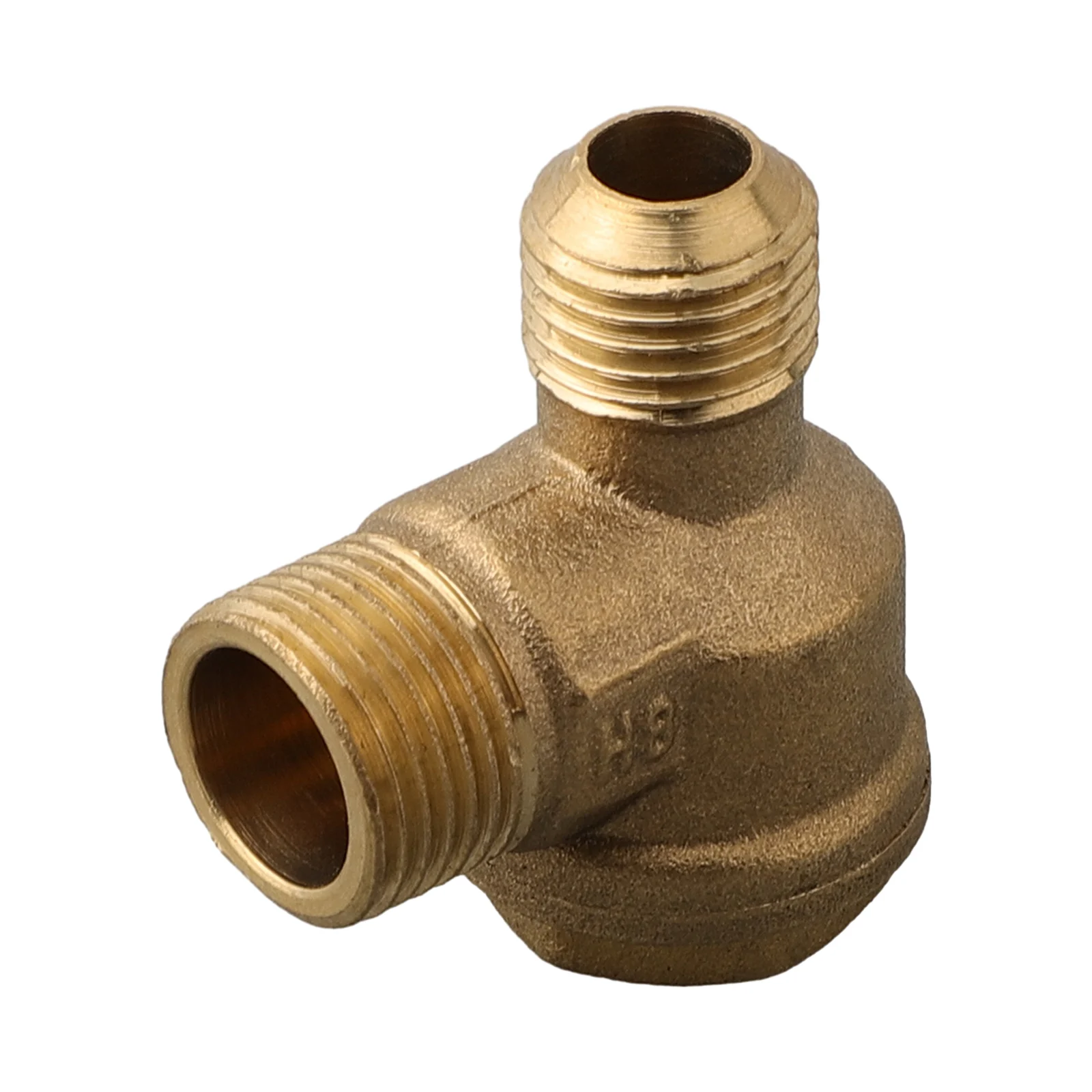 2 Port Brass Male Threaded Check Valve Connector Tool For Air Compressor Air Pump Fittings Valve Copper Check Valves