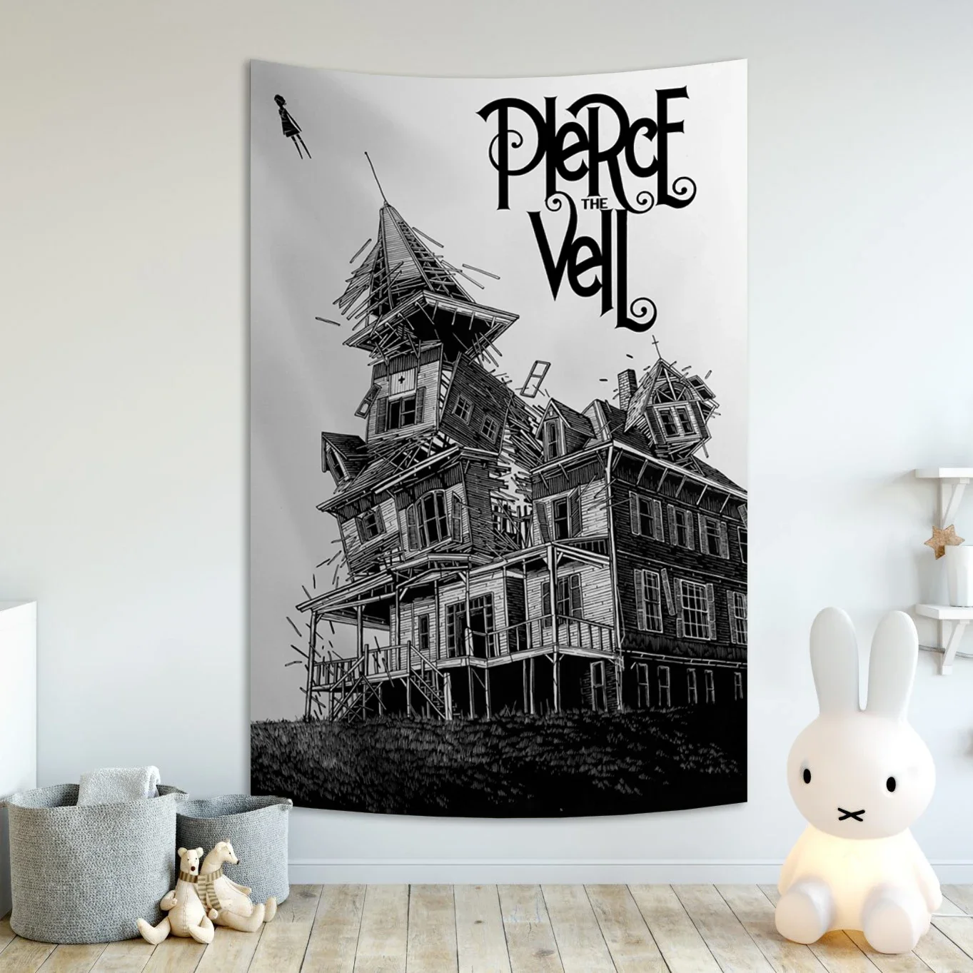 Pierce The Veil Band Poster Tapestry Painting Canvas Gift Wall Art Living Room Bar Dormitory Décor