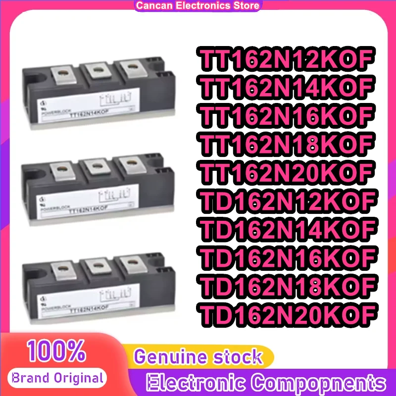 TT162N12KOF TT162N14KOF TT162N16KOF TT162N18KOF TT162N20KOF TD162N12KOF TD162N14KOF TD162N16KOF TD162N18KOF TD162N20KOF