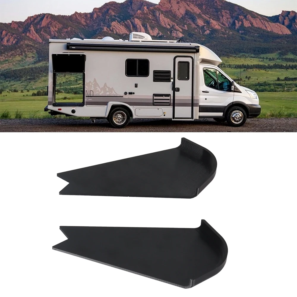 2 قطعة RV الشريحة خارج غطاء الزاوية ABS الشريحة خارج غطاء الزاوية الزخرفية تأثير مقاومة RV الشريحة خارج غطاء الزاوية تقليم RV ملحق #3