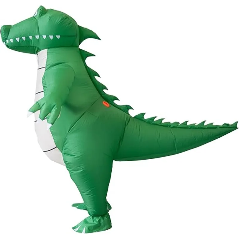 

Crocodile Inflatable Clothing Carnival Animal Theme Party Fun Set Christmas Halloween Party Gingerbread Man Cosplay Dress Up