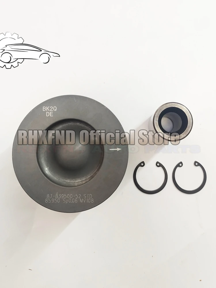 U201-11-SG0 BK2Q-11-SA0 Kit de pistão Anel de pistão Eixo de manivela Con rod Rolamento Para Ford Ranger Transit P4AT V348 Para Mazda BT50 2.2L