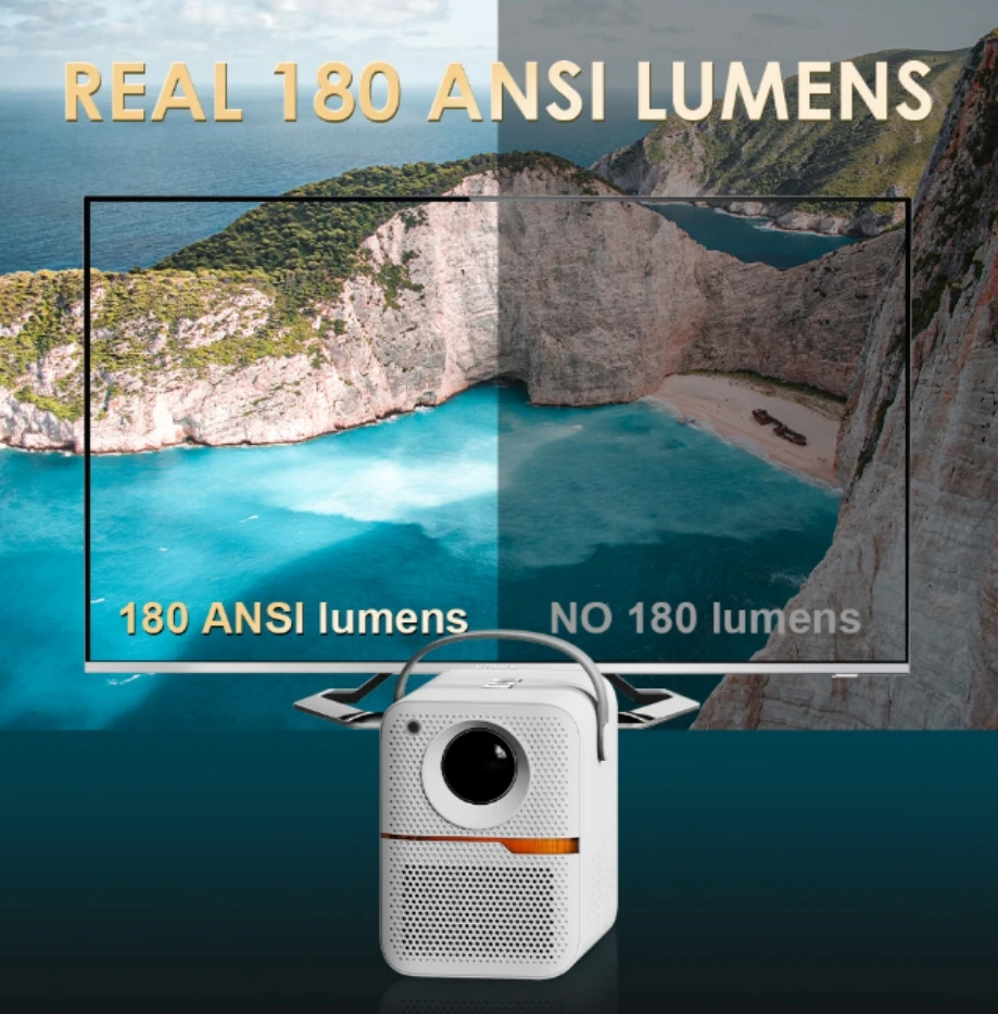 High definition 4k projection spotlight for family gatherings, birthdays, Christmas, Chinese New Year holidays