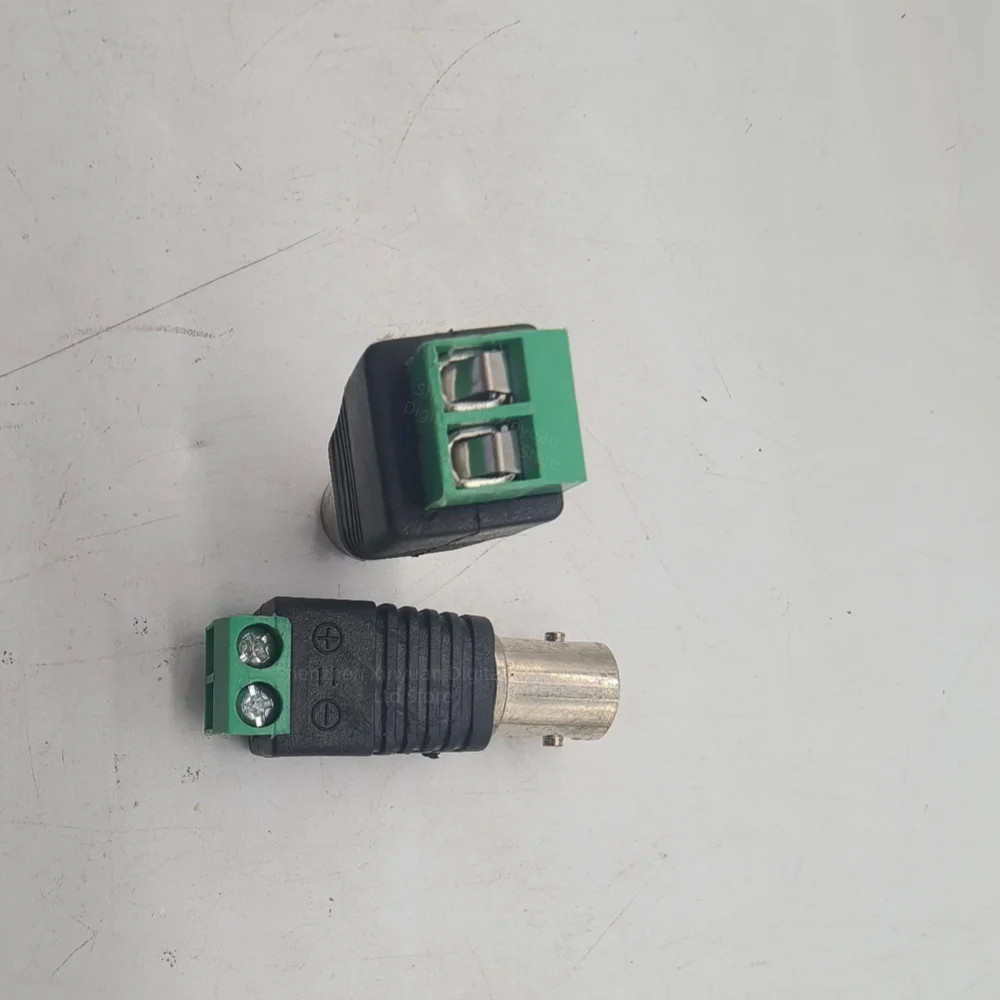 Q9 BNC Male/Female Camera Monitoring Video Cable Plug Pressure Connector No Soldering Required for Electronic Components