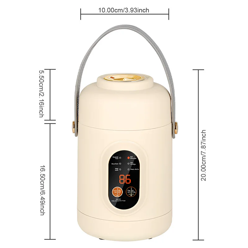 New Multifunctional Rice Cooker Portable Small Travel Electric Kettle Household Electric Cooker Hot Pot 110V US/220V EU Plug