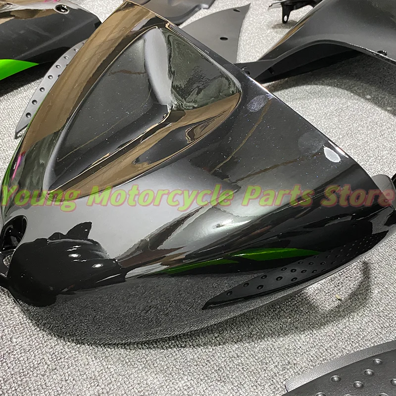 Motorcycle Full Fairings Panel Kit For Kawasaki Ninja 636 ZX-6R ZX600R 2005 2006 Housing Colour Change Kits Exterior Accessories