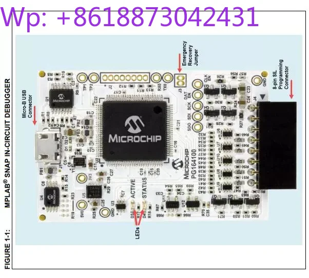 New MPLAB Snap PG164100 Economical PIC Burning and Debugging Simulator MICROCHIP Microchip Original 1pcs