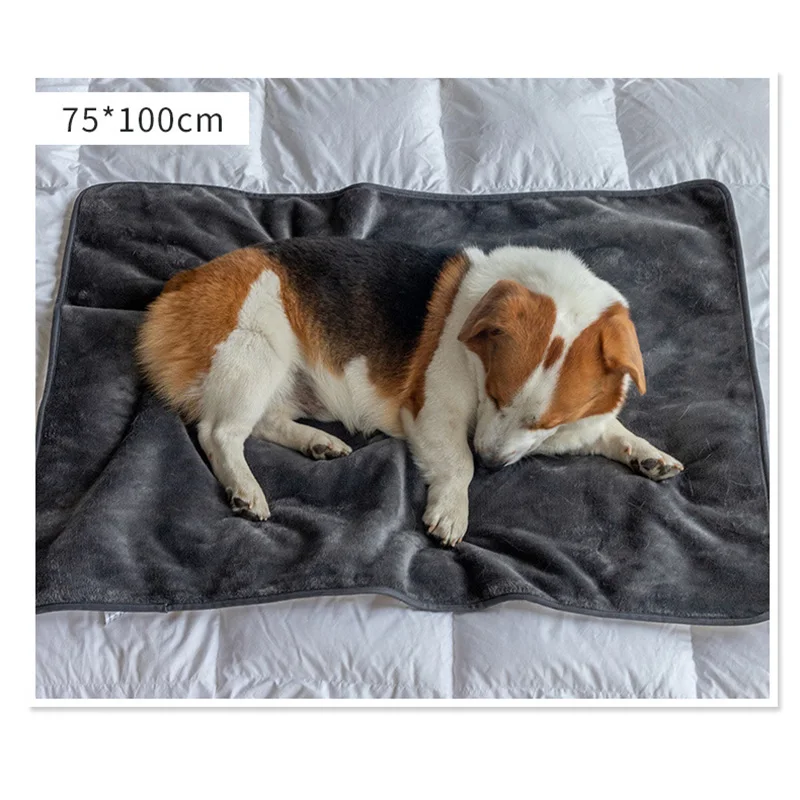 Puppy Blanket, Waterproof Dog Blanket, Blankets for Dogs, Cat Blanket Slate Premium Waterproof Cat & Dog Blanket