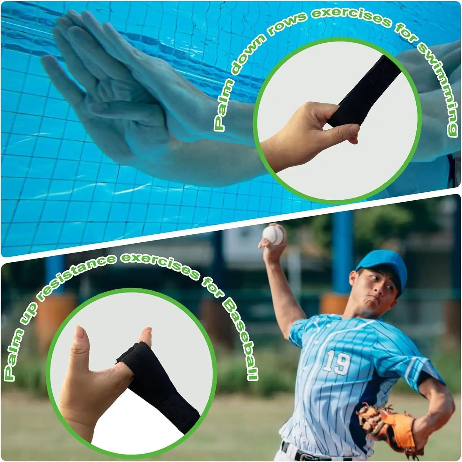 

Тренажер для силы пальцев, тренировочный браслет с 4 пальцами, силовой тренажер для предплечья для скалолазания, спортивный тренажерный зал, борьба, домашние тренировки