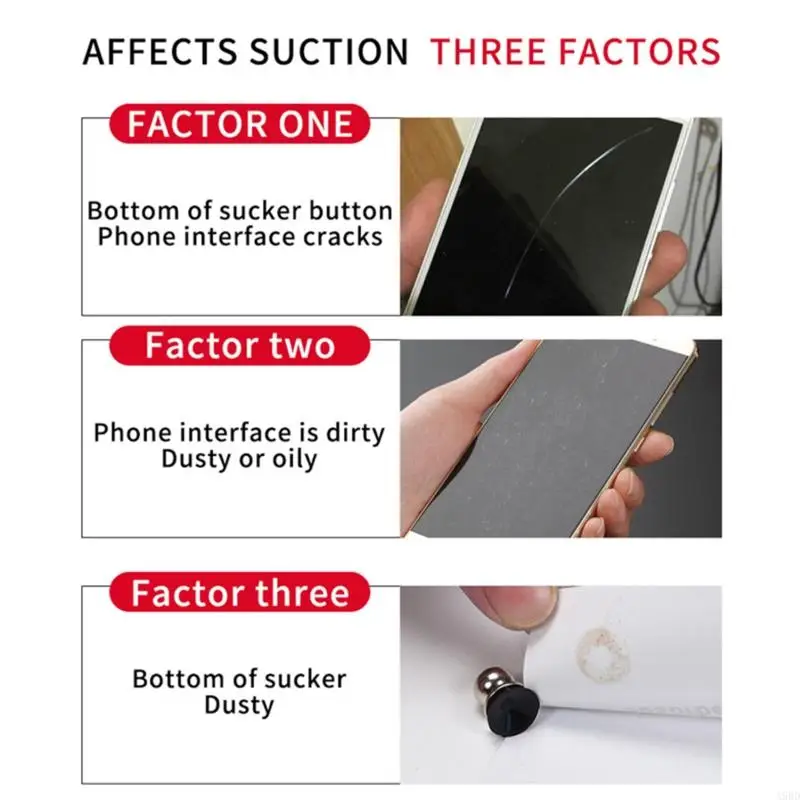 A9BD Mobile Game Controller Buckle Finger Suction voor Touch Button Game Assistant maar