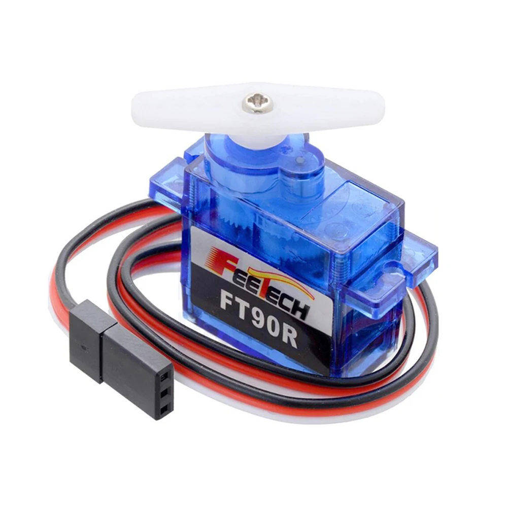 Feetech FT90R Servo 360 Degree Continuous Rotation Digital Servo Micro Servo for Arduino Smart Car Robot RC Drone Airplane