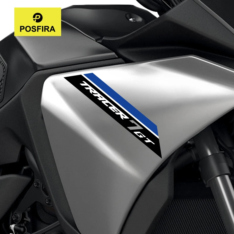 

POSFIRA Motorcycle Fairing Stickers Vinyl Decals for Yamaha Tracer 7 GT 7GT 2024 2023 2022 2021 Motorbike Sticker Accessories