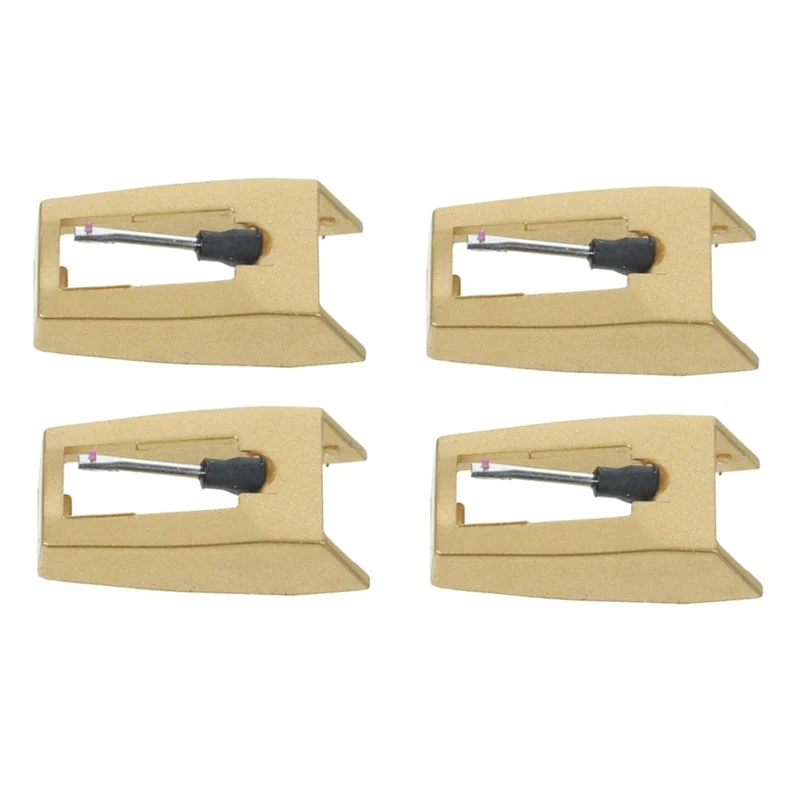 【Top Picks】4Pcs Replacement Stylus Vinyl Record Player Needles Diamond Turntable Stylus With A Stylus Cleaning Brush