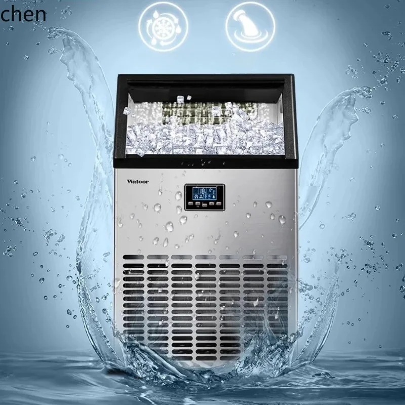 HXL ice machine milk tea shop square ice automatic bottled water ice cube making machine