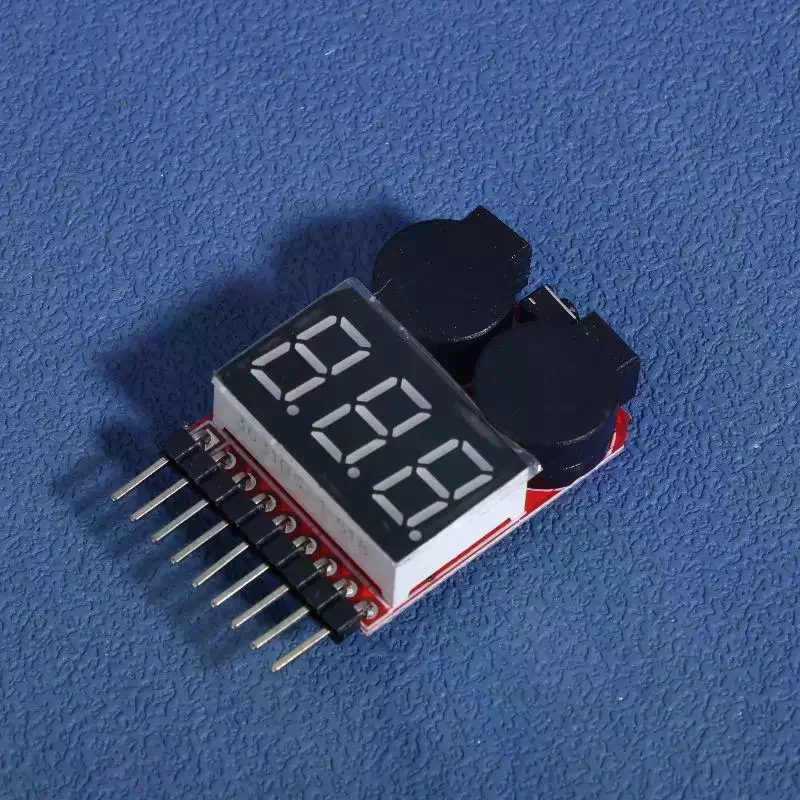 

1/3/5PCS RC Voltage Display Battery Low Alarm Buzzer 1S-8S Meter Tester Lipo Battery Monitor For RC Car Drone Helicopter