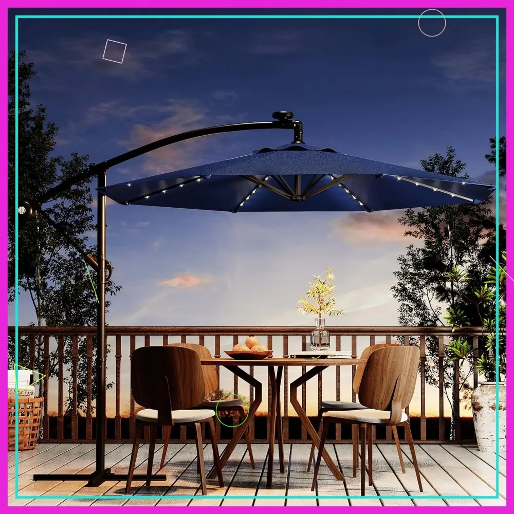 10 Ft Solar Cantile… - image