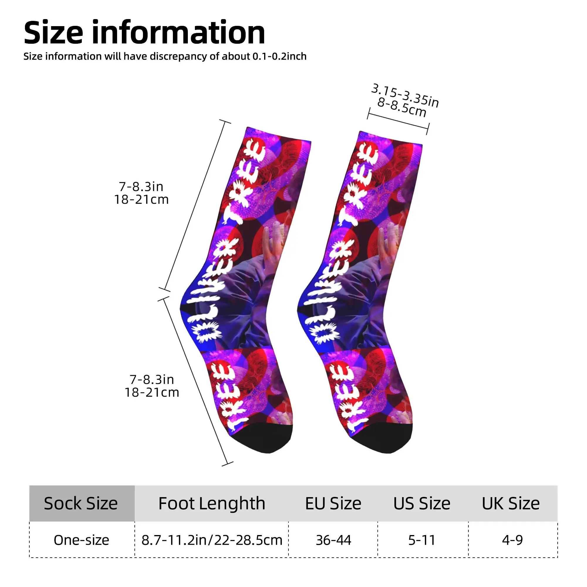 Winter Warm Colorful Unisex Oliver Tree American Rapper Socks  Breathable Soccer Socks