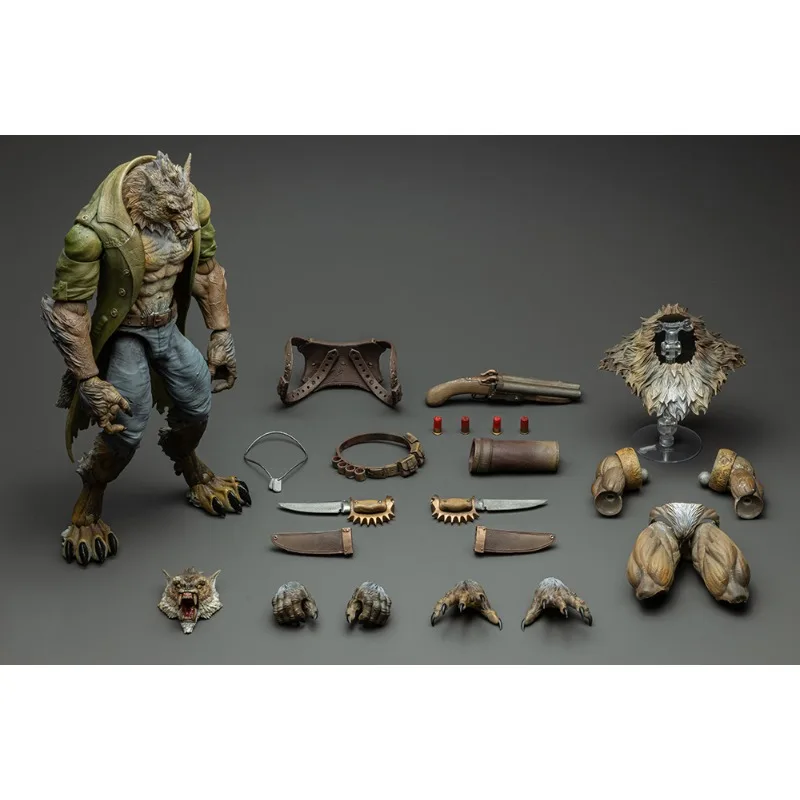 【在庫あり】マエストロユニオン オリジナル フューリープラネット ワイルドネスハンター ウェアウルフ ウィリアム 1/12 完成品 可動人形モデル 手作りおもちゃ