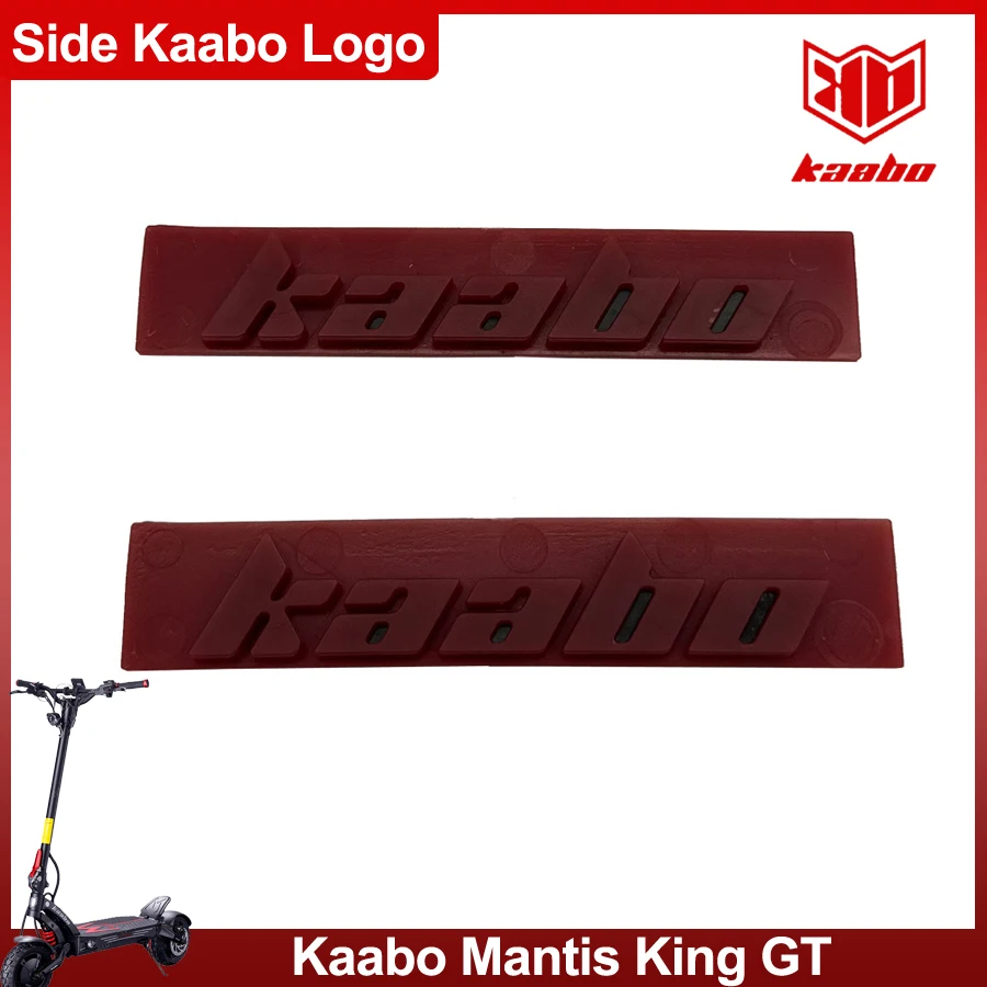 MK Side Kaabo Logo Original Parts for Kaabo Mantis King GT Accessories 10inch Electric Scooter