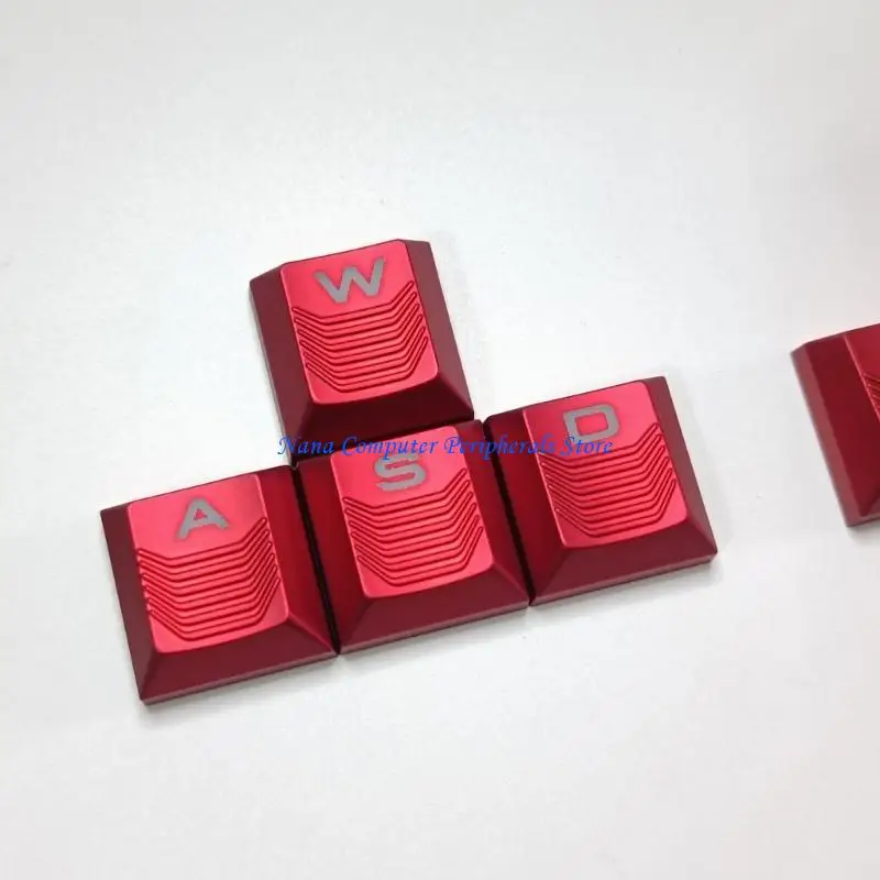 

F68C Translucent Keycaps for WASD and Arrows Keys Enhances Typing for Night Gaming