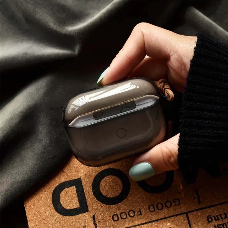 TS Transparent Case for AirPods Pro2 Airpod Pro 1 2 3 Bluetooth Earbuds Charging Box Protective Earphone Case Cover