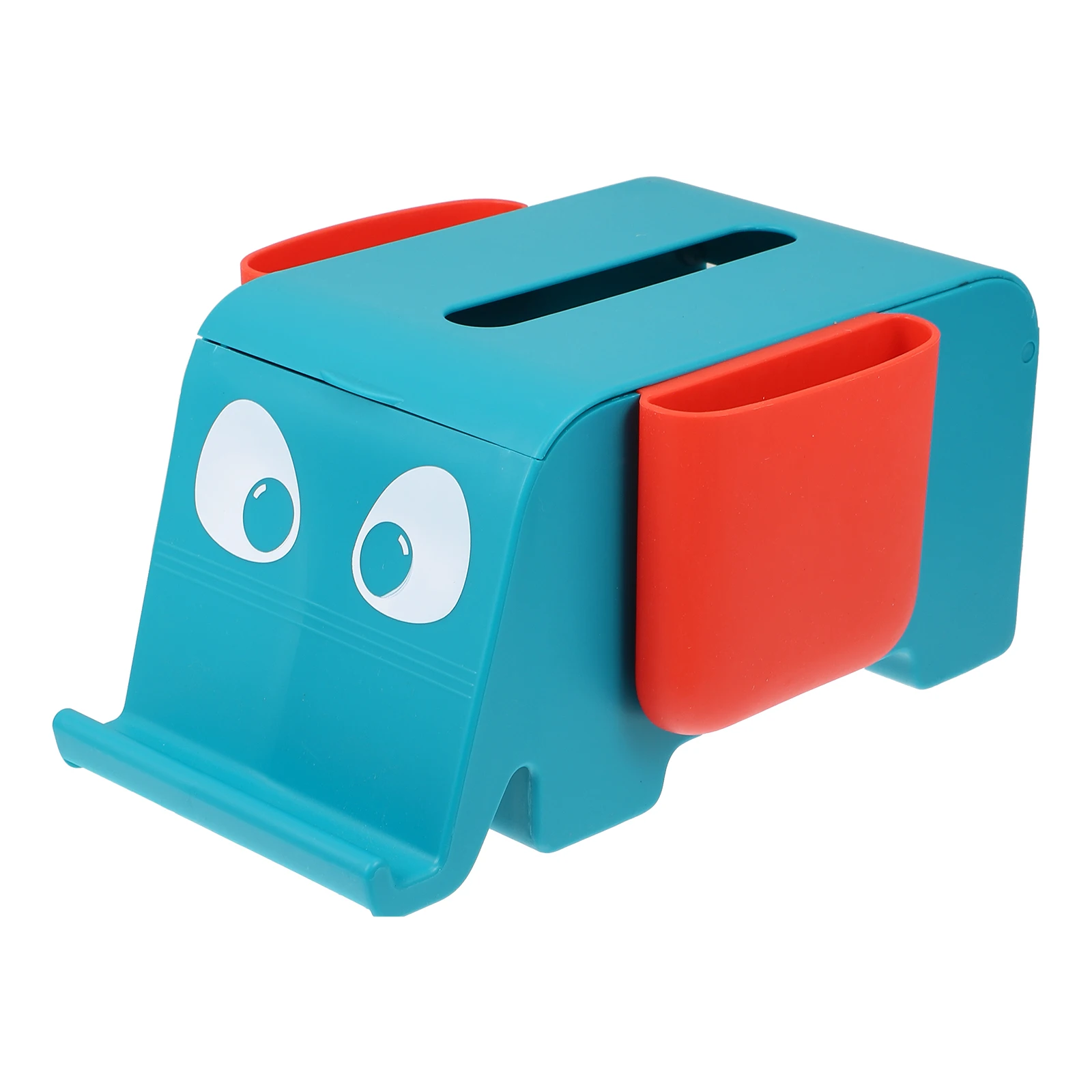 

1pc Elephant Shaped Napkin Storage Box Multi-Function Tissue Holder Desktop Organizer Cartoon Sundries Container Creative Home