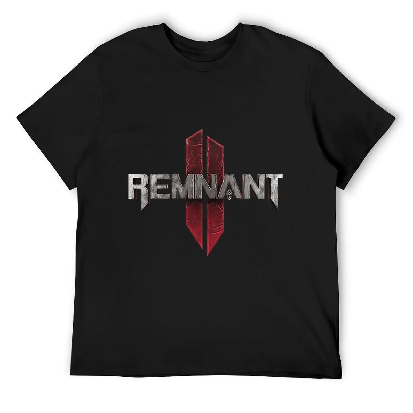 Remnant 2 Distressed Logo T-Shirt tops new edition graphic t shirts mens funny t shirts