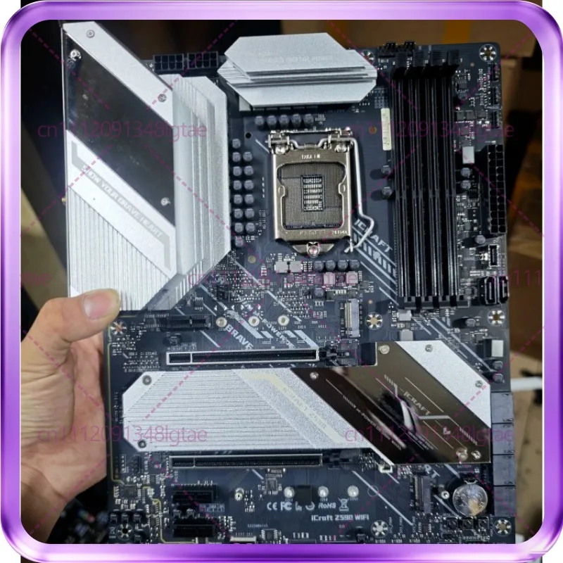Used For MAXSUN iCraft Z590 WIFI main board DDR4 * 4 slots, 4 M.2 slots