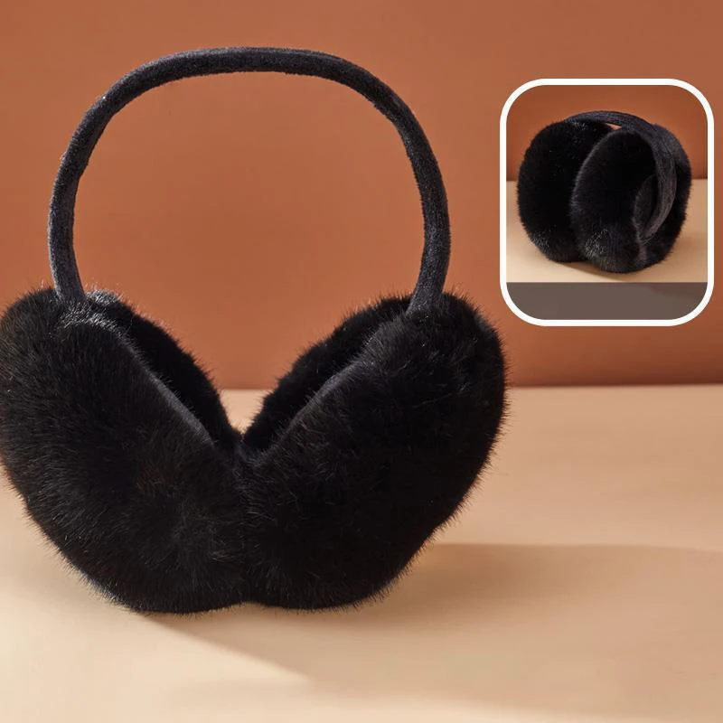 Warm Earmuffs Women Winter Ear Muffs Faux Fur Warm Earmuffs Lady Girls Plush Ear Warmers Outdoor Ear Covers Headband