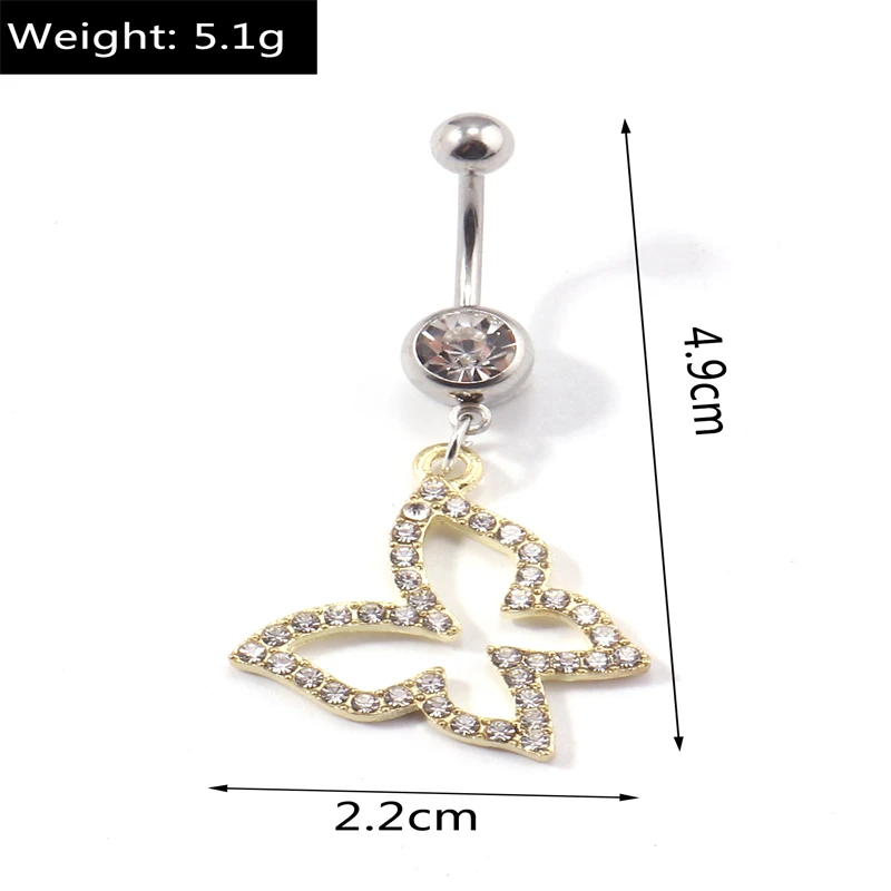 Mode Obst Kirsche Bauchnabel Ringe Sexy Nabel Ringe Bauch Piercing Körper Schmuck für Frauen Mädchen Party Urlaub Schmuck Geschenke – Detail 9