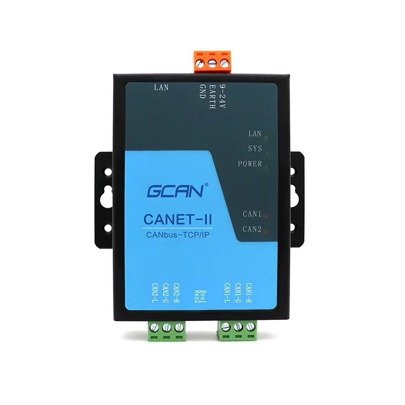 Computer can connect to the CAN-Bus network by the Ethernet interface quickly ethernet to CAN-Bus converter