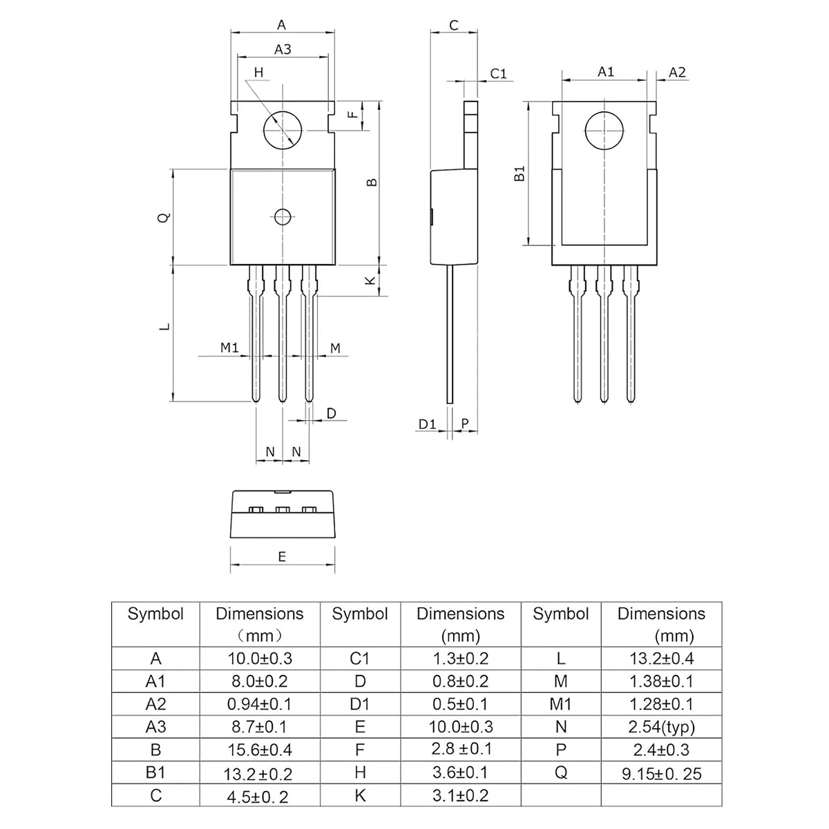 20Pcs IRF640N N-Channel MOSFET Transistor, TO-220 Package 200V 18A Power Field Effect Tube for DIY Electronic Circuit Switch