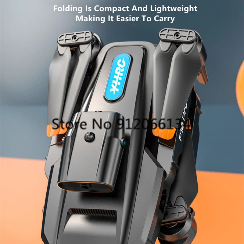 โดรน 8K ESC บินได้สี่ทิศทาง หลบหลีกสิ่งกีดขวางด้วยระบบ AI  ควบคุมผ่าน WIFI FPV ระยะ 100 เมตร พร้อมระบบ Optical Flow และระบบตรวจจับแรงโน้มถ่วง โหมด Headless  โดรนขนาดเล็กแบบ Quadcopter