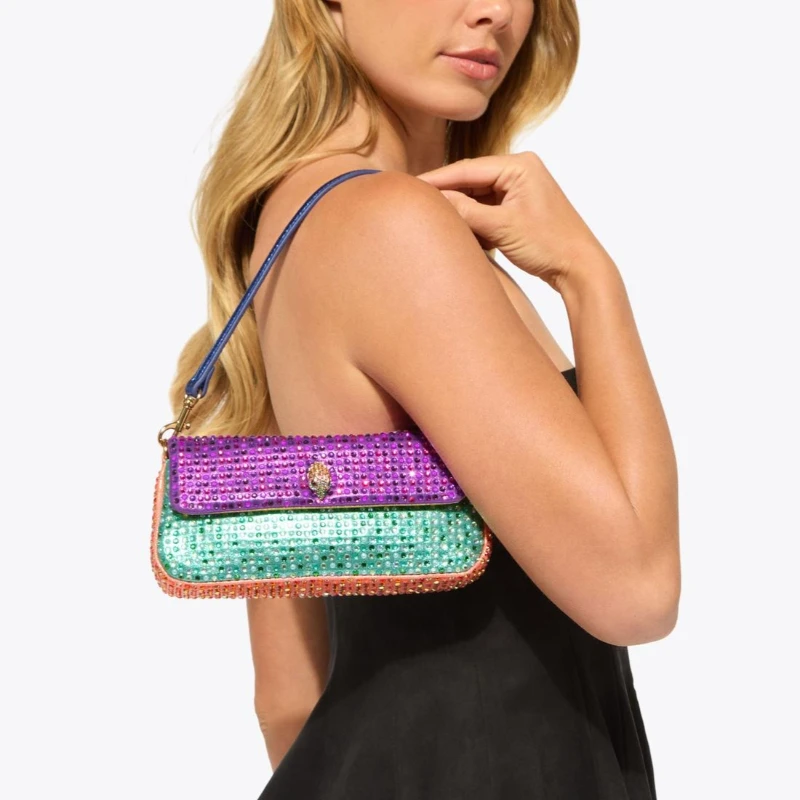 Luxury Pickle Shoulder Bag Wom - Sequin Fabric Panel 评论和价格