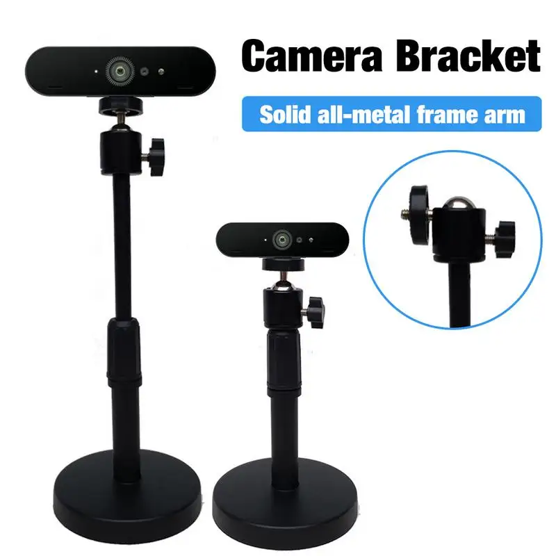 Desk Webcam Support Stand Desktop Web Camera Holder Mount Articulated Support Tripe For Logitech Web Cam Tripod For Webcam Arm