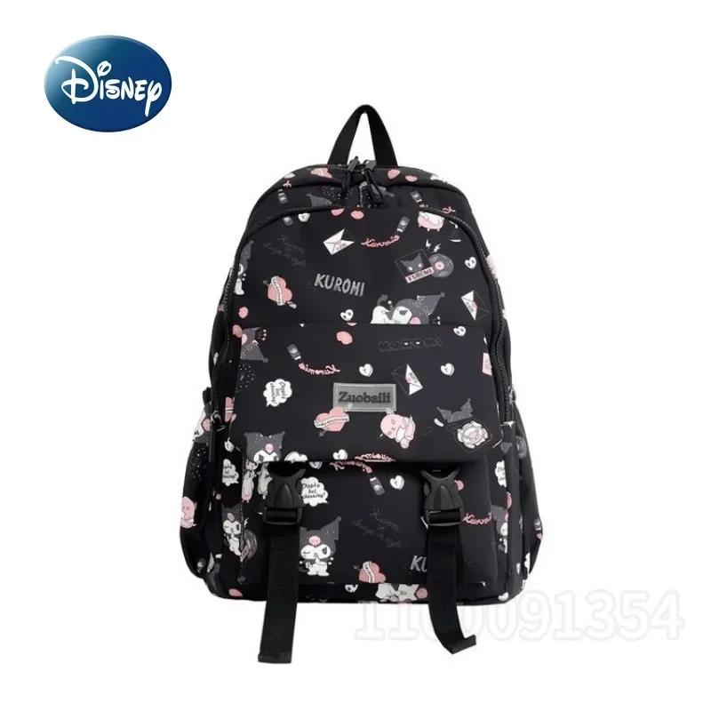 Miniso Kulomi New Girls Schoolbag Cartoon Cute Girl Backpack Large Capacity Junior High School Student Backpack High Quality