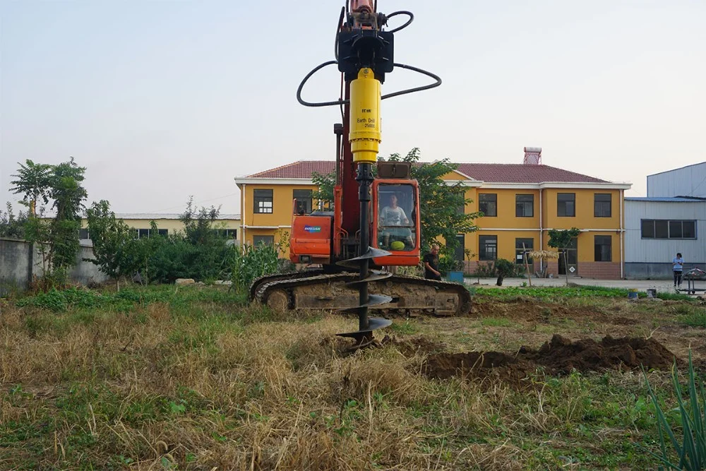 Zubehör für Aushub maschinen hydraulische Bohr schnecken