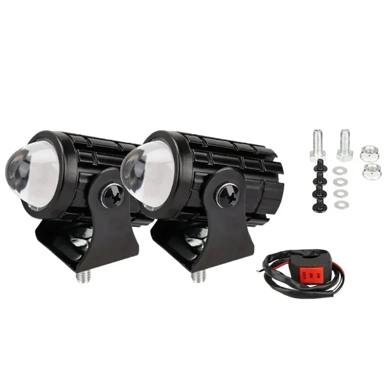 

Motorcycle Headlight 12-80V Mini Driving Light Spotlight for ATV
