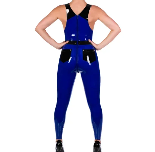 Fetisch latex gummi gummi party damen strumpfhose catsuit zentai handschuh anzug neu