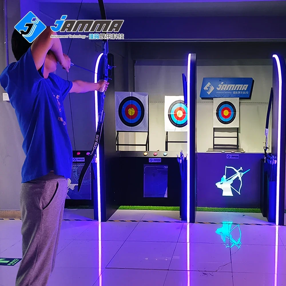 

Indoor Amusement Park Sports Simulator Archery Shooting Game