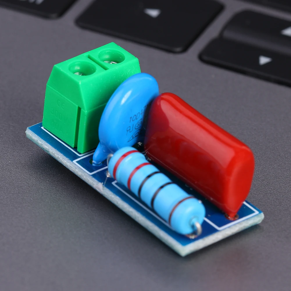 Modulo circuito assorbimento protezione contatti relè AC/DC 5V-400V Snubber Board