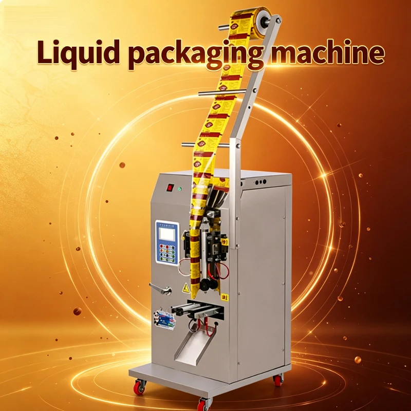 50-500g Liquid Packing Machine Sachet Water Auto Filling Sealing Machine Soy Sauce Vinegar Automatic Liquid Packaging Machine