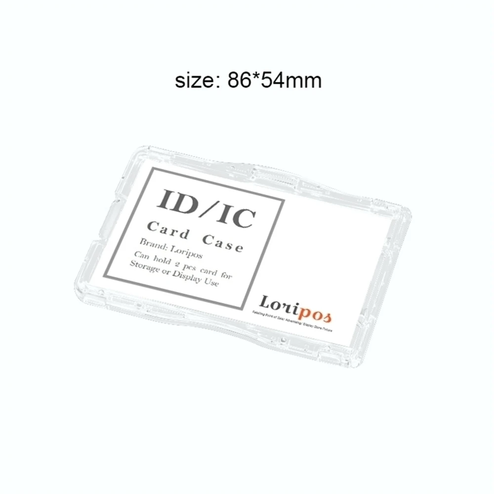 Business Id/ic Badge Card Holder Case Tranluscent Card Exhibition Use Case With Lanyard Nursing Porta Bedge For Admission