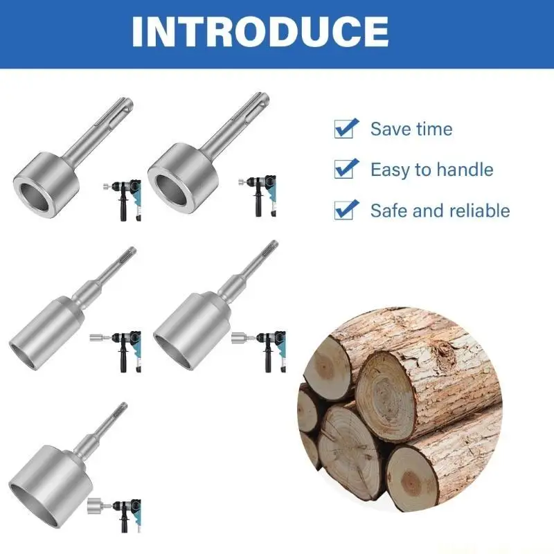 a2be-ground-rod-driver-19-21-30-45-65mm-steel-drill-bit-driver-heavy-duty-hammer-drill-rod-converter-ground-rod-driver-tool