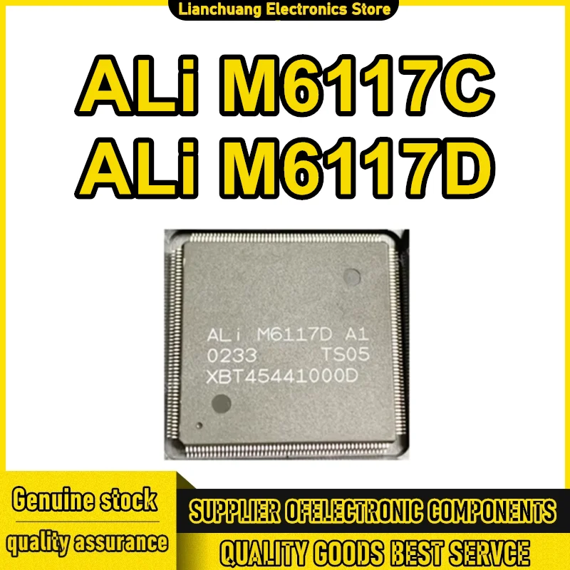 

ALi M6117C ALi M6117D QFP Новые оригинальные электронные компоненты IC